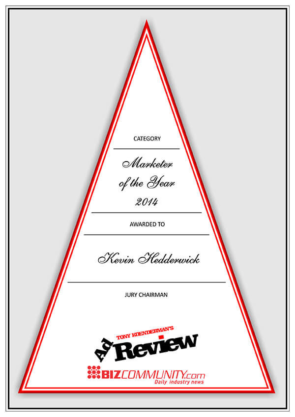 Marketer of the Year, 2014